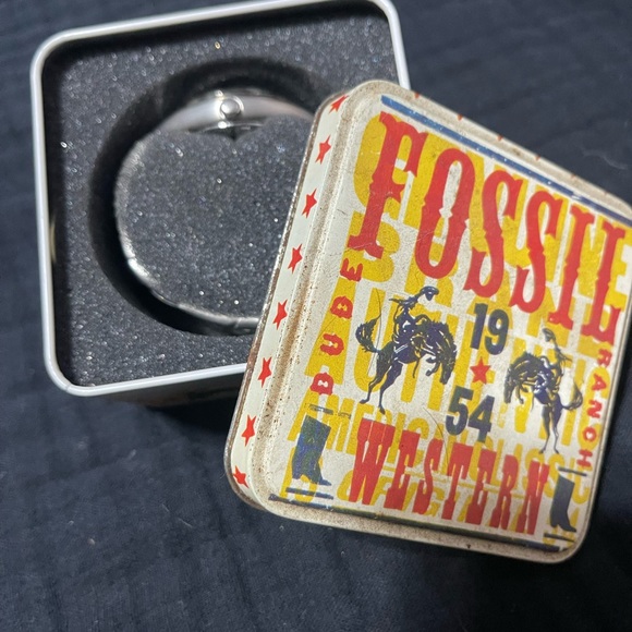 Fossil blue BQ-9085 Vintage multi dial dive watch with original tin - Picture 11 of 12